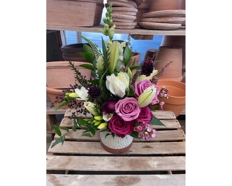 PURPLE HAZE Flower Arrangement